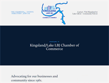 Tablet Screenshot of kingslandchamber.org
